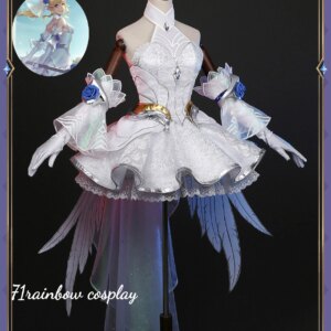 Luxa Cosplay Game LOL the Lady of Luminosity Luxanna Cosplay Costume Woman Christmas Outfits Dresses Luxa LOL Cosplay