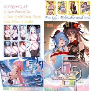 HOUGONG A5 Board Goddess Story Collection Anime Games Girl Party Swimsuit Party Doujin Toys Hobby Gift