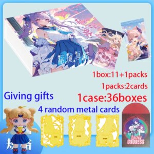New Witch Card Club Searching for the Secret Realm Waifu Goddess Cards Waifu Box CCG ACG Feast Doujin Toys And Hobbies Gift