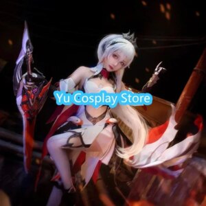 Yu-Cosplay Game Honkai Impact 3 Kiana Kaslana Cosplay Costumes Women Sexy Dress Battle Suit Halloween Carnival Uniforms Custom
