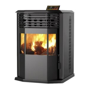 Real Fireplace Pellet StoveWinter HeaterAutomatic Intelligent Firewood FireplaceHome Pellet Heating Stove
