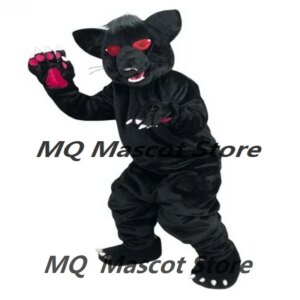 Black Panther Mascot Costume Animal Cosplay Leopard Costume Furry Costume Custom Adult Character Mask Party Birthdayv Chase Carn