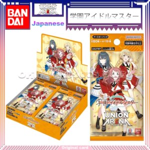 Original Bandai School Idol Project Card UNION ARENA TCG UA27BT Japanese Anime Collection Cards Children Birthday Gifts