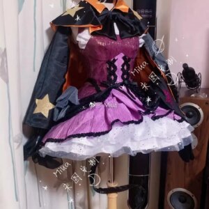 COS-HoHo [Customized] Anime Lovelive Nishikino Maki Gorgeous Stage Version Dress Uniform Cosplay Costume Halloween Party Outfit