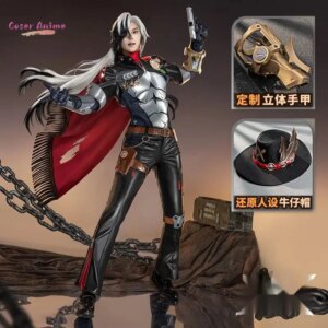 【Coser】Boothill Cosplay Costume Game Honkai: Star Rail Uniform Halloween Party for Women Men Carnival Props
