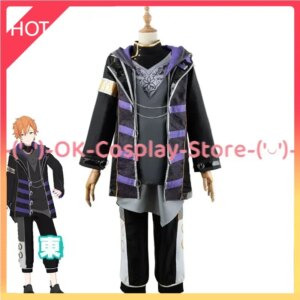 [Custom Made] Game Project Sekai Colorful Stage Shinonome Akito Cosplay Costume Anime Clothing Party Suit Halloween Uniforms