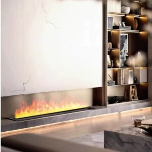 5 year warranty automizing 5d vapor mist water steam 3d water vapor electric fireplace with remote control
