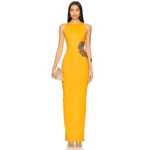 Luxury Women’s Evening Gown O Neck Mermaid Prom Dress Sleevesless Beading Floor Length Formal Party Dress 2025