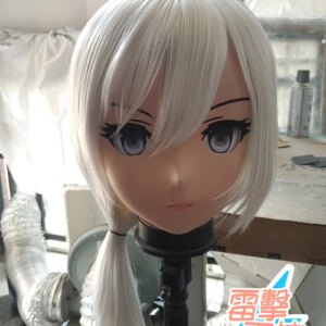 (X-KM162)Quality Handmade Female/Girl Resin Japanese Cartoon Character Animego Cosplay Kigurumi Mask Crossdresser