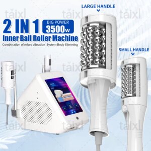 2 IN 1 EMStaixl NEW Muscle Relaxation Fat Removal Cellulite 5D Massage Roller Electromagnetic Muscle Building Training for Salon