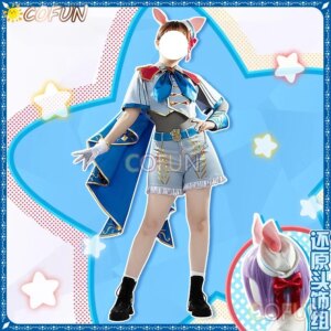 COFUN [Customized] Anime Pretty Derby Venus Park Cosplay Costume Halloween Outfits Women New Suit Uniform
