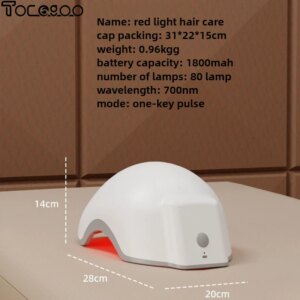 Hair Growth Laser Cap Helmet laser helmet brain therapy Infrared 650nm Treatment Cap For Hair Loss Hair Regeneration Cap