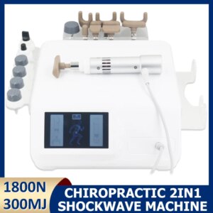 ED Treatment Shockwave Therapy Machine With 17 Heads Body Massage Physiotherapy Relieves Pain Arthritis Pain 300MJ Shock Wave