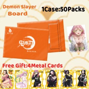 Orange Culture Demon Slayer Wave 2 Board Collection Card Multiple Character Cards Badges Hobbies and Toy Gift
