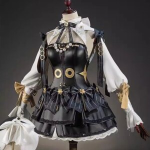 Astra Yao Cosplay Collab Series: Game Zenless Zone Zero ZZZ Astra Yao Chandelier Skin Cosplay Costume Halloween Party Suit
