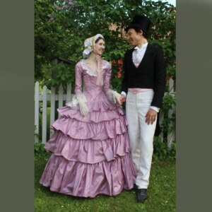Vintage Victorian Wedding Dress Retro Elegance Gothic Bridal Gown ROCOCO Long Bell Sleeves Appliques wedding dress
