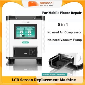 REFOX FM-40 Laminating Machine Multifunction Cellphone Screen Laminator Separating Defoaming Machine For Mobile Phone Repair