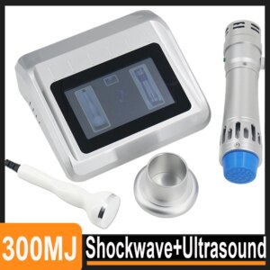 300MJ Shockwave Therapy Machine ED Treatment Body Massage Pain Relief Shock Wave Equipment For 2in1 Ultrasound Equipment