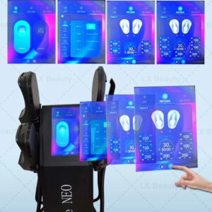 EMSone Neo RF Muscle and Fat Building and Shaping Machine 200HZ 15 Tesla EMS Nova Sculpting 2025 Professional Hiemt 6500W
