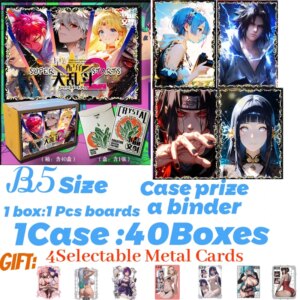New Supporting Characters Brawl B5 Boards Colored Card Hobby Anime Collection Board CCG Game Rare Card Kids Toy Birthday Gifts