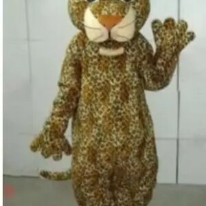 New Adult Best Sale Lovely Feral Leopard Panther Mascot Costume Christmas Fancy Dress Halloween Mascot Costume