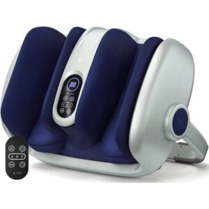 MIKO Shiatsu Foot Massager for Circulation & Pain Relief – Deep Tissue Kneading, Heat Therapy for Plantar Fasciitis, Neuropathy