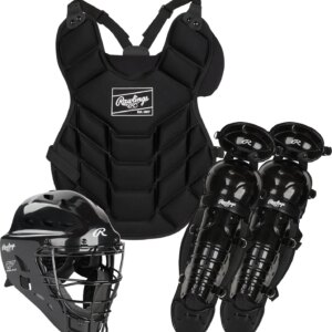 Players Series Youth Catcher’s Set | Ages 6-12 | Includes Facemask, Chest Protector, Leg Guards