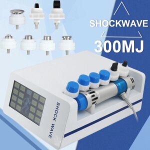 Shockwave Therapy Machine Effective Treatment Erectile Dysfunction Limbs Pain Relief Massage Relaxation 300MJ Shock Wave 2025