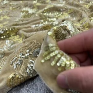 Silk Velvet Fabric Coat Vest Clothing Fabric