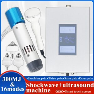 Physiotherapy Therapy Shockwave Ultrasound Therapy 300MJ For ED Relieving Body Muscle Pain Newest Handle Shock Wave Massager