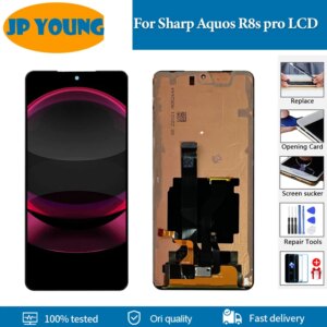 6.6” OLED For Sharp Aquos R8s pro LCD Display Touch Screen Digitizer Assembly For Sharp Aquos R8spro LCD Replacement Parts
