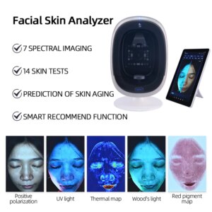 Professional skin detection equipment accurately identify skin texture fine lines spots of inflammation and other subtle changes