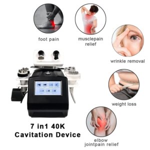 Highly Efficient 7 In 1 Radio Frequency Vacuum Fat Reduction And Blood Circulation Promotion Tecar Physiotherapy Machine