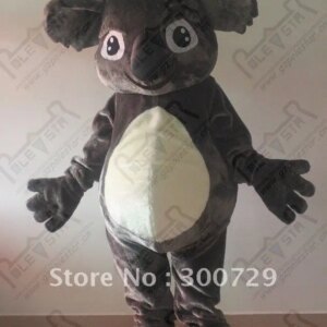 New Adult Hot Sale Foam Cute Doll Koala Cartoon Mascot Costume Plush Christmas Fancy Dress Halloween Mascot Costume