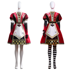 Game Alice Madness Returns Cosplay Alice Cosplay Pink Print Dress Girls Ladies Halloween Costume Carnival Fancy Party Dress