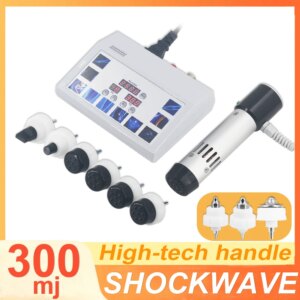 300MJ Portable Shockwave Therapy Machine Treat Plantar Fasciitis Pain Relief Fatigue Relax Massage Household Equipment
