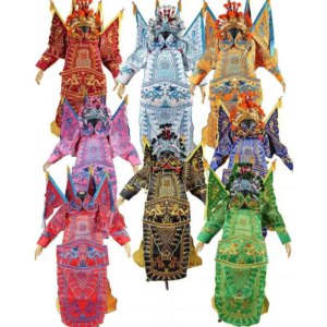 Opera Wusheng Grand Peking Costume Drama Men Rely on Military Generals Relying Flags General Dingjun Mountain Ancient