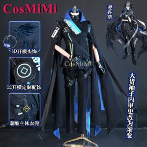 CosMiMi Hot Game Arknights Logos Cosplay Costume Fashion Combat Uniforms Full Set Unisex Carnival Party Role Play Clothing S-XXL