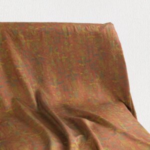 High Quality Real Silk 50momme Shunde Jacquard Xiangyun Yarn Fabric Buttercup Cheongsam Clothing Cloth