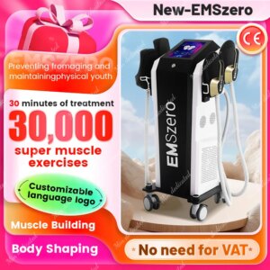 Professional EMSzero Muscle Stimulation NEO 6500W RF Machine EMSzero Body Sculpting Equipment Fat Burning Slimming