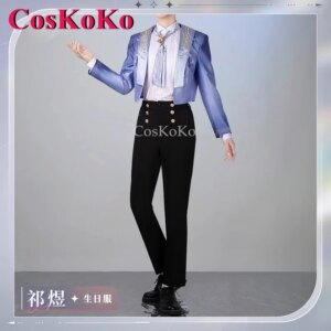 【Customized】CosKoKo Rafayel Cosplay Game Love And Deepspace Costume Fashion Birthday Outfit Halloween Party Role Play Clothing