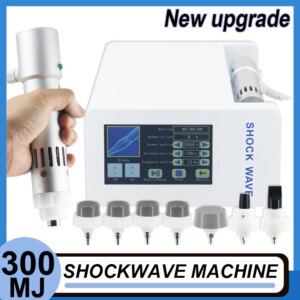 300MJ Shockwave Therapy Machine Relieve Shoulder Neck Pain Muscle Relaxation Fatigue Relax Portable Shock Wave Equipment