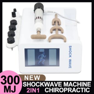 2in1 Shockwave Therapy Machine For ED Treatment Professional Shock Wave Limbs Pain Relief Body Massage Chiropractic Adjusting To