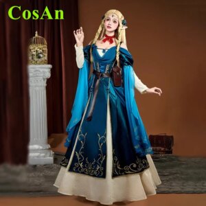 CosAn Delicious in Dungeon Marcille Cosplay Costume Gorgeous Elegant Activity Party Role Play Clothing Anime Full Dress