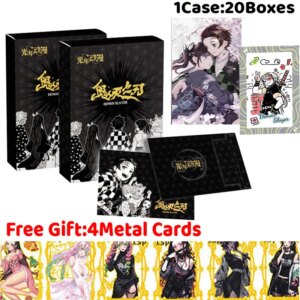 GuangNian Demon Slayer Burning Acrylic Board Collection Card Multiple Character Cards Badges Hobbies and Toy Gift