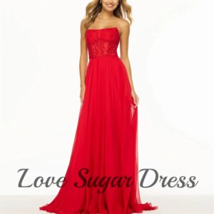 Chiffon A Line Prom Dresses For Women Sleeveless V Neck Evening Dress Lace Applique Long Formal Party Gowns платье вечернее