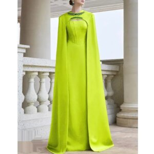 Prom Dress Full Sleeveless With Floor Length Evening Dress Women Birthday Wedding Party Formal Gowns Arabia