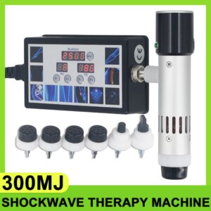 300mj Shockwave Therapy Machine Physiotherapy Portable Shock Waves Equipment Body Massage Health Care Massage Relax ED Treatment