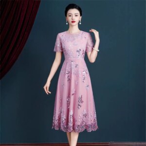 Yourqipao 2025 New Chinese Style Embroidery Wedding Guest Cheongsam Women Qipao Prom Gowns