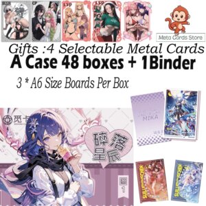 Broken Stars A6 Card Hobby Collection Game Card Hutao Boa Kafka Doujin Booster Box Bikini Swimming Suit Toy Gifts